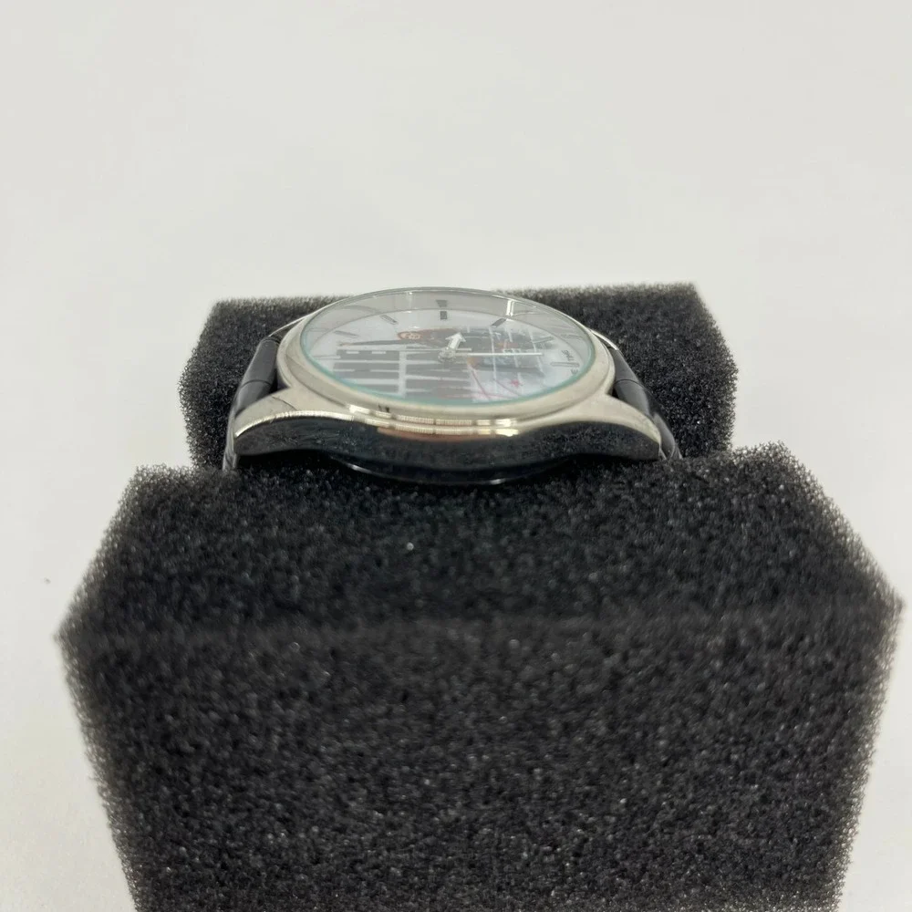WWE Becky Lynch The Man Watch‎ Men's Size Black Leather Band Game Time New